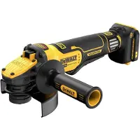 DeWalt 18V XR FV ADV VINKELSLIP, 125 MM, VARIABEL, TRÅDLÖS VERKTYGSSTYRNING, E-BROMS, P&P, UTAN TILLBEHÖR DCG416VSN-XJ