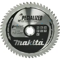Makita Sågklinga för aluminium E-16760; 165x20 mm; Z54; -3°