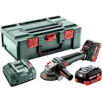 Metabo WVB 18 LT BL 11-125 613057660 Vinkelslip batteridriven 125 mm inkl. laddare, inkl. 2x batterier 18 V 5.5 Ah