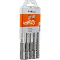 Bahco Sds+4c Armerad Betongborrserie 5 Enheter