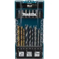 Makita Sats med borr- och skruvbits D-74887; 17 st.