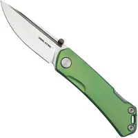 Real Steel Luna Maius Titanium Spring Green 7094, pocket knife