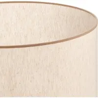 Duolla Lampskärm Roller ecru/beige Ø 50 cm Höjd 24 , Creme / bärnsten, Textil / tyger / siden