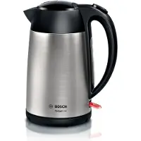 Bosch TWK3P420 Vattenkokare Överhettningsskydd, sladdlös, Start-stoppautomatik Silver Kapacitet: 1.7 l