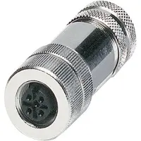 Phoenix Contact 1694318 Sensor/ställdon-kontakt, okonfektionerad M12 Hona rak Antal poler (RJ): 5 1 st