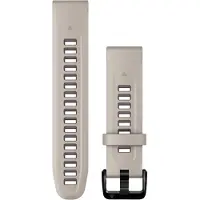 Garmin - Sportklockor - Bracelet QuickFit 20mm Silicone Sable / Mauve för UnisexSilikon - Beige