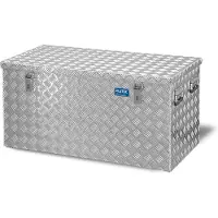 Alutec R250 41250 Plåtlåda räfflad Aluminium (L x B x H) 1022 x 525 x 520 mm