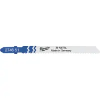 Milwaukee Sticksågsblad 4932274651; 75x2,5 mm; 5 st.