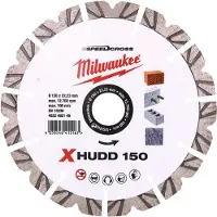 Milwaukee Diamantkapskiva Speedcross X-HUDD; 22,23 mm; 150 mm