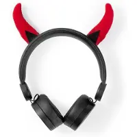 Nedis On-ear hörlurar med avtagbara horn