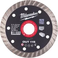 Milwaukee Diamantkapskiva DUT 4932399526; 115x22,2 mm