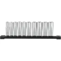 Milwaukee Hylsnyckelsats 4932492509; 3/8''; 10 st.