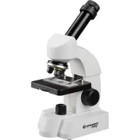 Bresser Set 40-640x Genomsiktsmikroskop Monokulär 640 x transmitterat ljus
