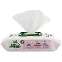 Beco Bamboo Dog Wipes allergivänliga våtservetter hund (80 st)
