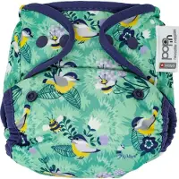 CLOSE CABOO Otulacz - återanvändbar blöja Pop-in AIO Round the Garden - med insatser 4,5-16 kg - 1 st