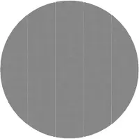 vidaXL Bottenmatta ljusgrå Ø550 cm polyester geotextil