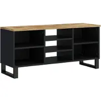 vidaXL TV-skåp 100x33x46 cm massivt mangoträ och konstruerat trä