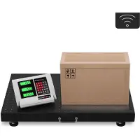 Steinberg Systems Golvvåg - 1000 kg / 0,2 kg - 60 x 80 cm - Trådlös LCD