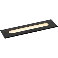 QAZQA Modern markbelysning svart 30 cm inkl LED IP65 - Eline