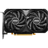 MSI GeForce RTX 4060 VENTUS 2X BLACK 8G OC - Grafikkort - GeForce RTX 4060 - 8 GB GDDR6 - PCIe 4.0 x8 - HDMI, 3 x DisplayPort - låda