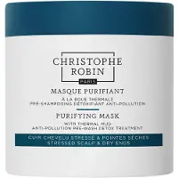 Christophe Robin Purifying Detox Mask with thermal mud Hårinpackning 250 ml