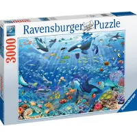 Ravensburger Pussel - 3000 Delar - Under vattnet - - One Size - Pussel