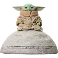 Star Wars The Mandalorian Grogu Barnet Ser På Stenmilstolpar Figur