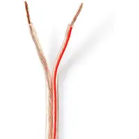 Nedis Cabr2500tr250 Högtalarkabel 2x 2.5 Mm 25 M