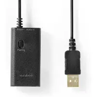 Ginza.se Nedis Bluetooth-sändare | Ingång för audio/video/dataanslutningar: 1x 3.5 mm | AptX (tm) Low latency / AptX(tm) / SBC | Up to 2 Devices | Svart