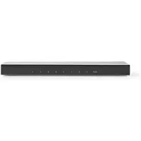 Nedis Hdmi-splitter 8 Portar Hdmi In Till 8xhdmi Ut 4k Metall 60hz
