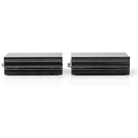 Nedis HDMI (tm) Extender | Över Cat6 | Upp till 50.0 m | 4K@30Hz | 10.2 Gbps | IR retur funktion | Metall | Antracit