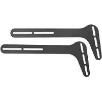 Nedis Soundbar Fäste | Kompatibel med: Universell | Ansluten till TV:n | 15 kg | Fast | Stål | Svart