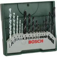 Bosch Universalborrsats för metall Mini X-Line; 3-8 mm; 15 st.