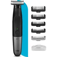 Braun XT5100, Svart, Silver, 1 mm, 5 mm, 1 mm, Rostfritt stål, Batteri