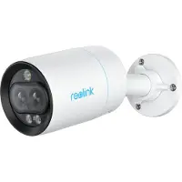 Reolink RLC-81MA - Nätverksövervakningskamera - kula - utomhusbruk - väderbeständig - färg (Dag&Natt) - 8 MP - 3840 x 2160 - 4K - ljud - LAN 10/100 - H.265 - DC 12 V/PoE