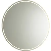 QAZQA Modern badrumsspegel 80 cm inkl LED och touch-dimmer - Sebas