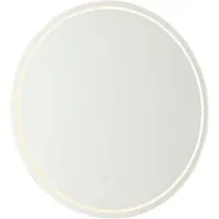 QAZQA Modern badrumsspegel 60 cm inkl LED och touch-dimmer - Sebas