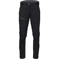 Norrøna - Vandringskläder - Falketind Flex1 Heavy Duty Pants M Caviar Black/Zip Grey för UnisexSoftshell - Storlek XL - Svart