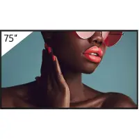Sony FW-75BZ40L, Platt skärm för digital skyltning, 190,5 cm (75), LCD, 3840 x 2160 pixlar, Wi-Fi, 24/7