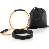 InnovaGoods Bälte med motståndsband - - Bootrainer - Träning - Unisex - Svart