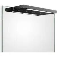 DECOR WALTHER Vägglampa Slim 1-34 N, Svart, Badrum, Aluminium / grå / zink, Modern, Vägglampa, sänglampa, sänglampa vägg