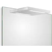DECOR WALTHER Vägglampa Slim 1-24 N, Vitt / opal, Badrum, Aluminium / grå / zink, Modern, Vägglampa, sänglampa, sänglampa vägg