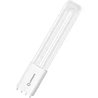 Osram Value Class Dulux - LED-glödlampa - form: biax - glaserad finish - 2G11 - 8 W (motsvarande 18 W) - klass E - varmt vitt ljus - 3000 K