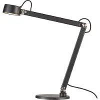 Nordlux Bordslampa by Nordlux, Nobu, Svart, Arbetsrum / hemkontor, Metall, Modern