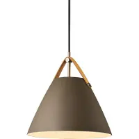 DFTP Taklampa by Nordlux, Strap, dimbara, Brun / rost, Vardagsrum, Metall, Skandinavisk
