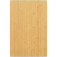 vidaXL Bordsskiva 60x100x2,5 cm bambu