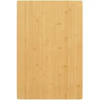 vidaXL Bordsskiva 60x100x2,5 cm bambu