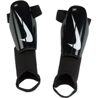 Nike Benskydd Charge - Svart/vit Barn, storlek Kids M/130-140cm