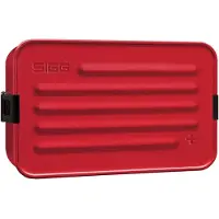 SIGG Plus L, Lunchlåda, Vuxen, Röd, Gjuten aluminium, Monokromatiskt, Rektangulär