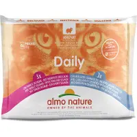 Almo Nature Daily med fisk multipack våtfoder katt (70 g)